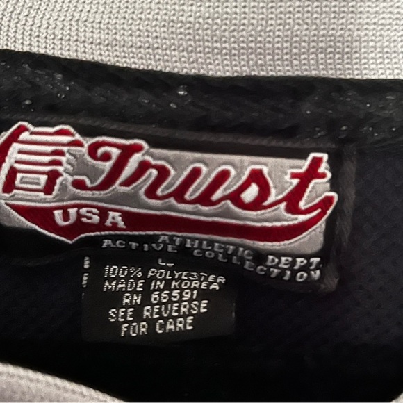 vintage 2002 New York Trust USA Athletic League Jersey - Picture 6 of 7